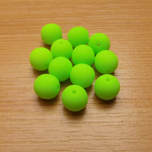 Neonové kuličky - 8mm - 16 kusů