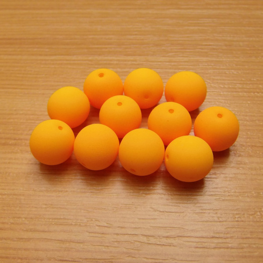 Neonové kuličky - 10mm - 10 kusů