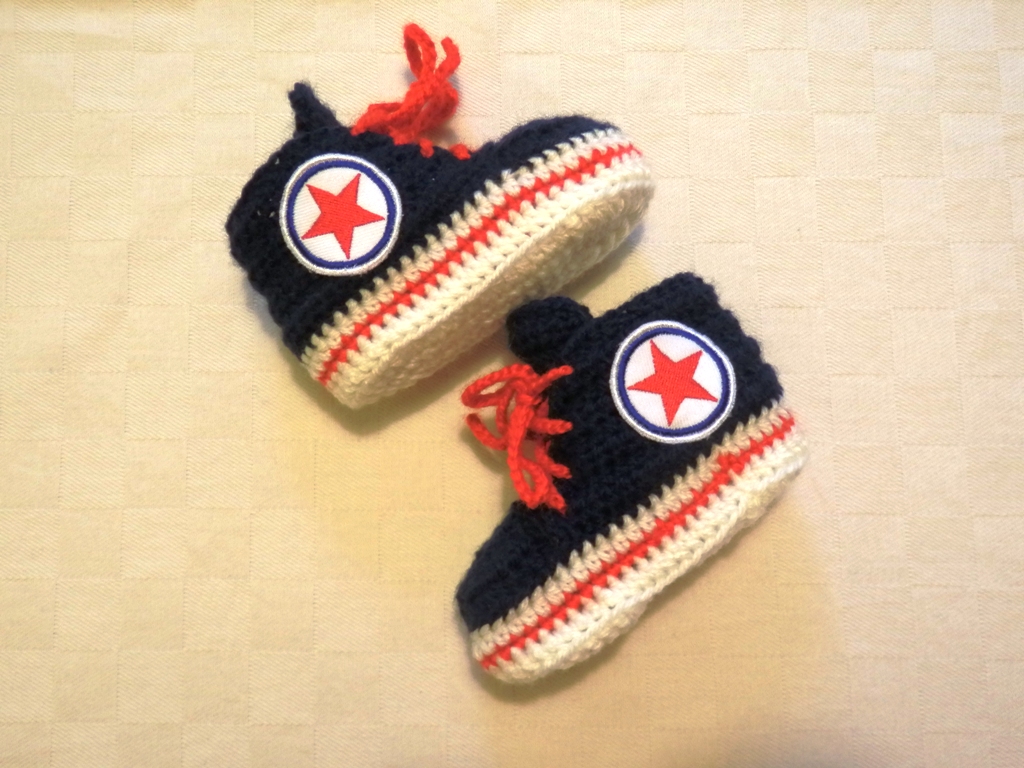 Háčkované botičky