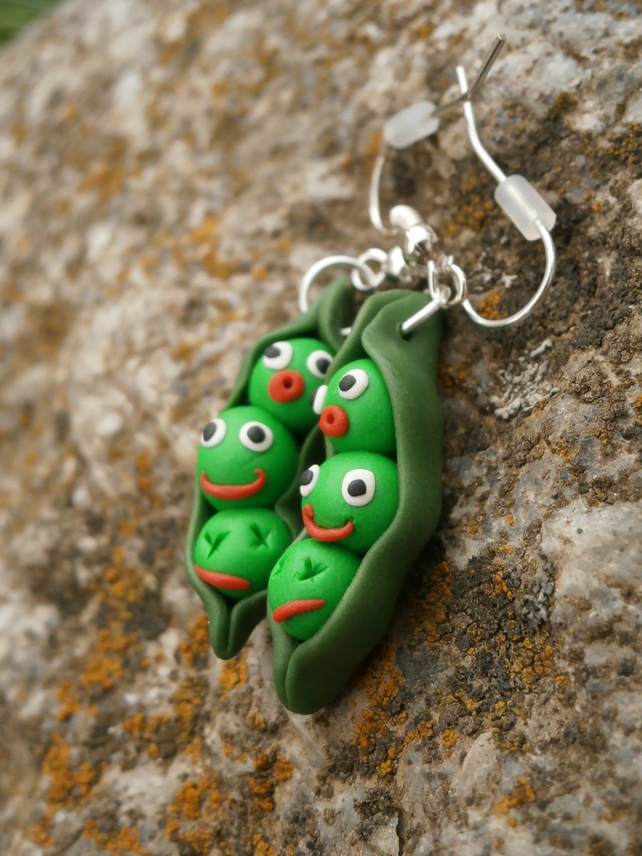 Náušnice veselí hrášci