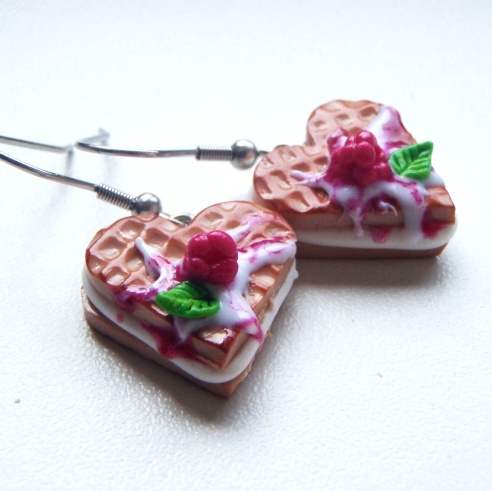 Sušenková srdíčka s malinami