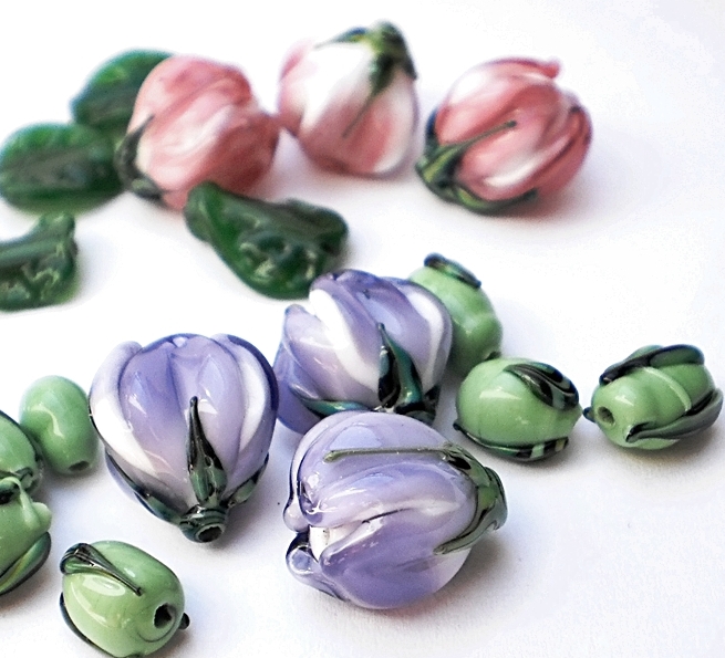 Vinutá skleněná perla 