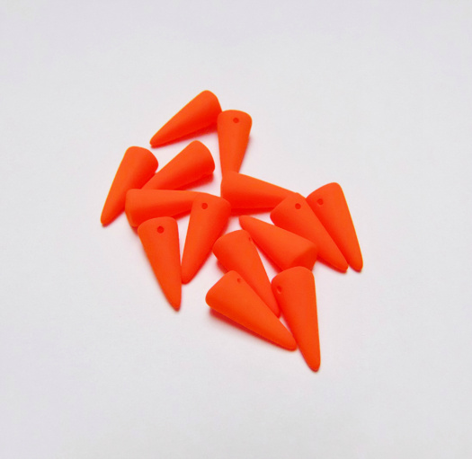 Neonové spiky - 6x14mm - 6 kusů