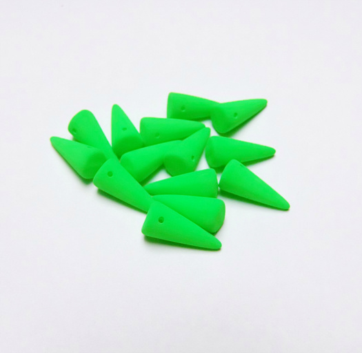 Neonové spiky - 6x14mm - 6 kusů