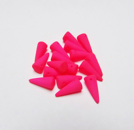 Neonové spiky - 6x14mm - 6 kusů