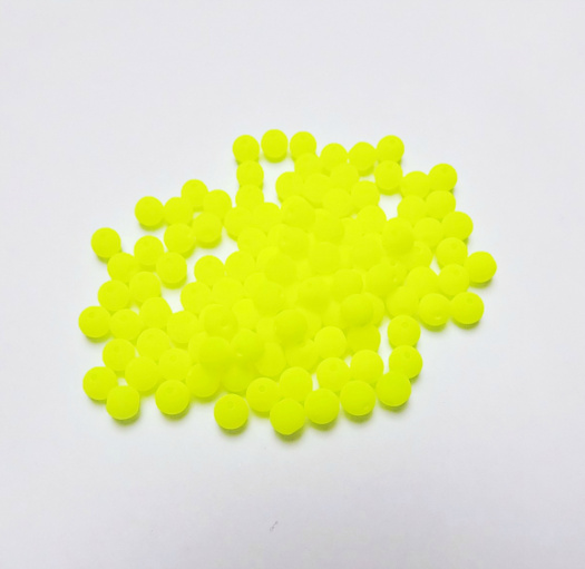 Neonové kuličky - 4 mm - 40 kusů 