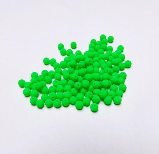 Neonové kuličky - 4 mm - 40 kusů