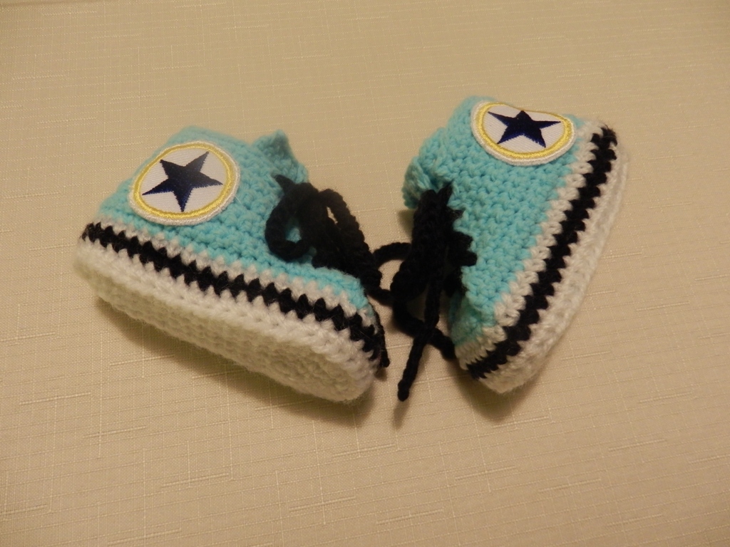 Háčkované botičky