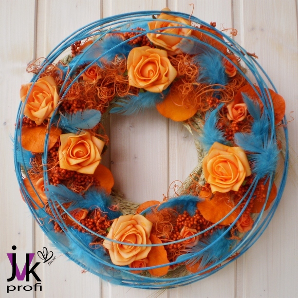 Celoroční věnec Samantha