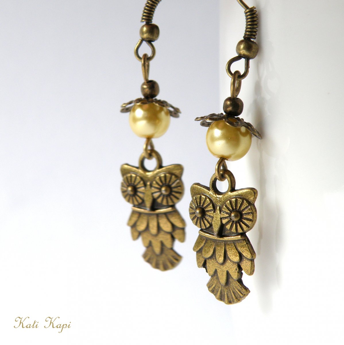 Náušnice sovičkové poprvé