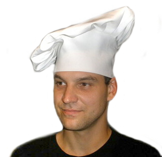 dospělá kuchařská čepice