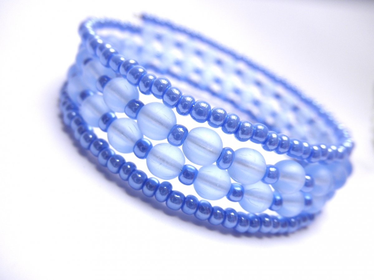 Světlemodře 4 řady