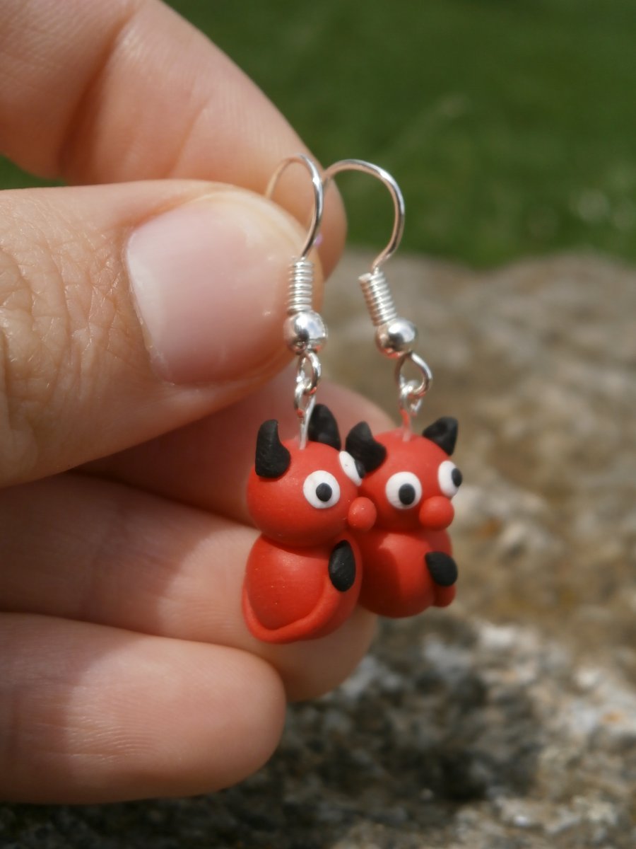 Náušnice čertíci