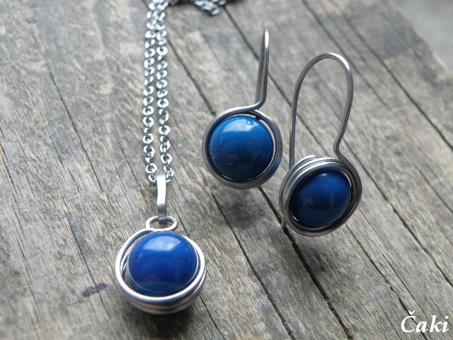 Mexický achát - souprava