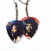 trsátka - náušnice - Jimi Hendrix