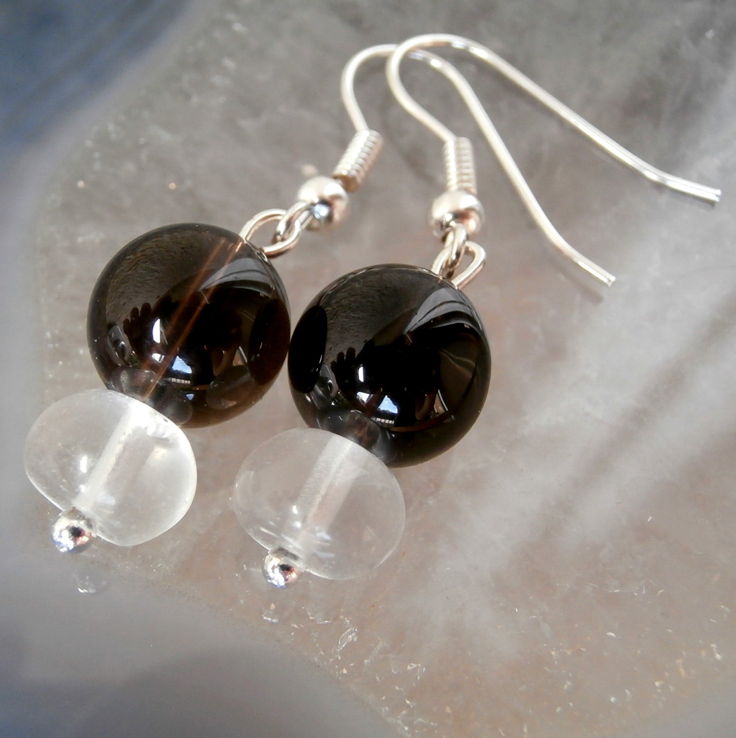 Záhněda a Křišťál(Na31),naušnice