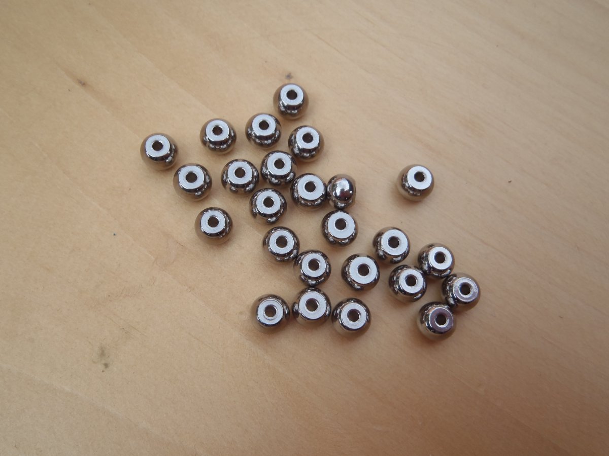 korálky nerezová ocel