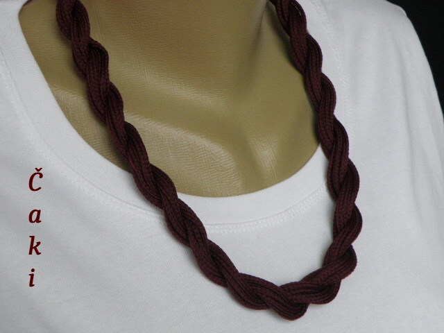 Miluji bordo - originální náhrdelní