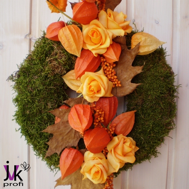 Podzimní věnec Adelina