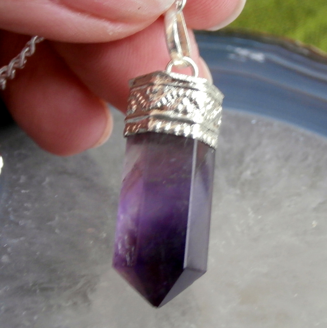 Ametystové kyvadlo(K15)