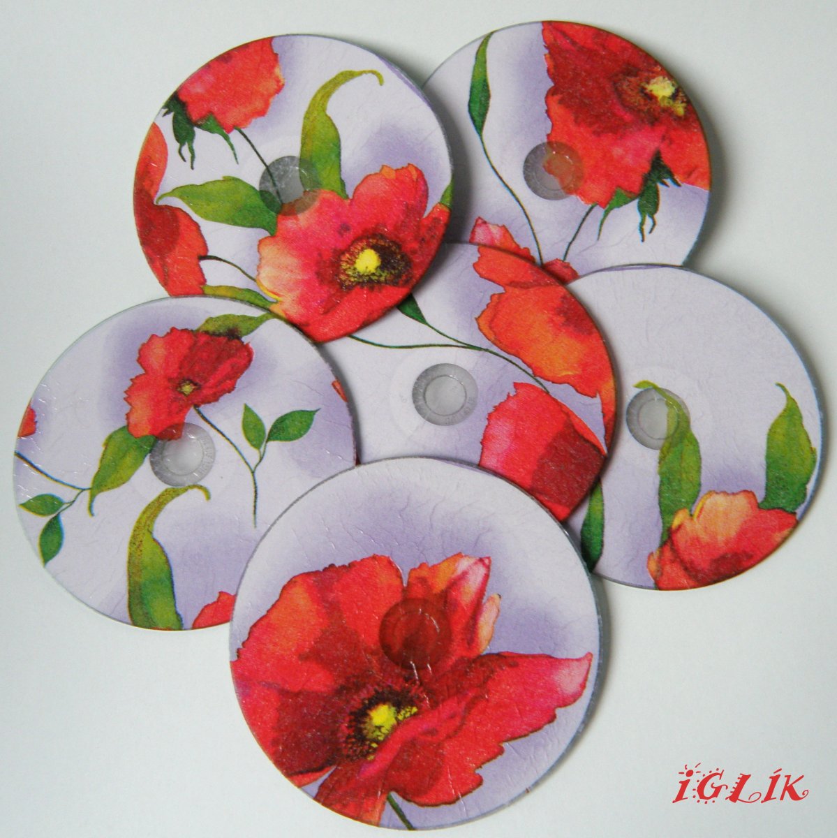 Podšálky Vlčí máky