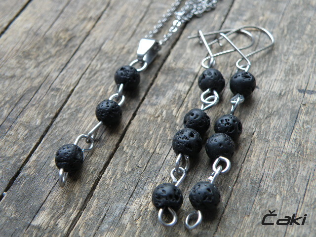 Černá láva - souprava