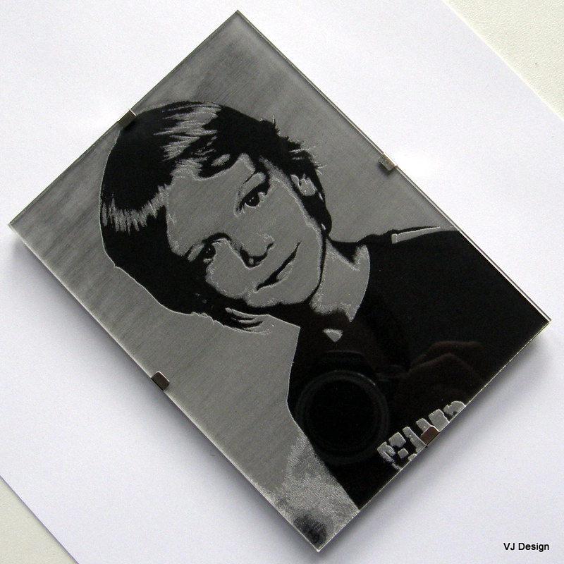 Na přání: Obrázek či fotografie gravírovaná do plexi - komplet