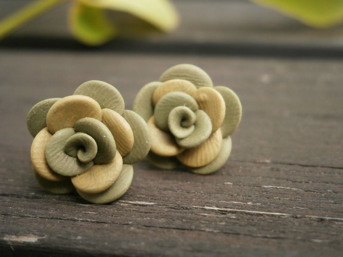 Náušnice růžičky