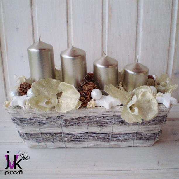 Vánoční svícen Saskie