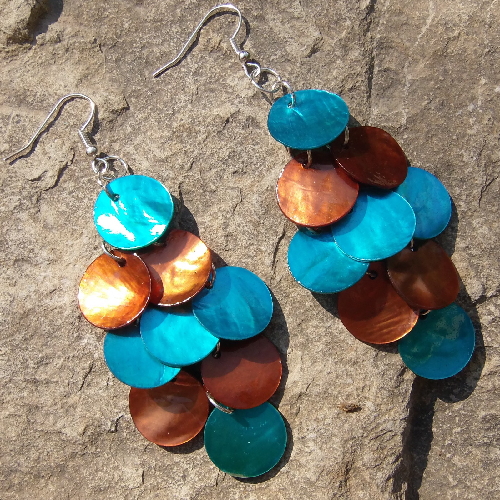 Modro-hnědé perleťovky