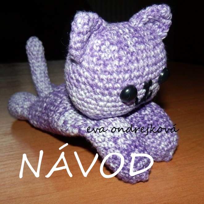 návod na peněženku kočičku