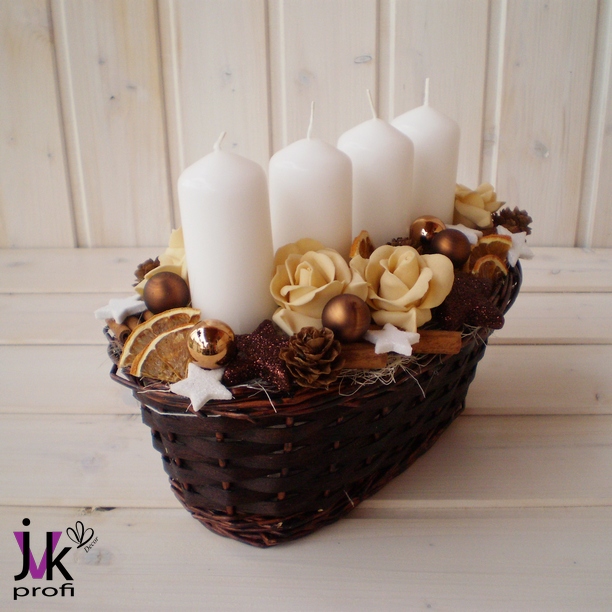 Vánoční svícen Aneta