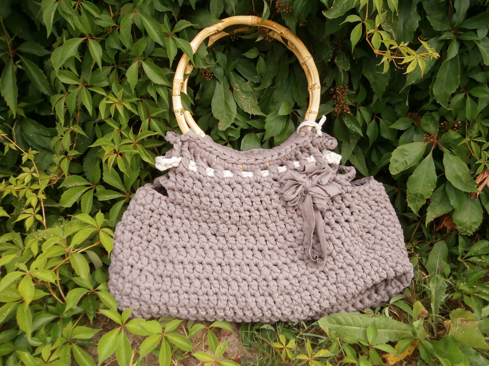 Háčkovaná kabelka SLEVA z 610,-