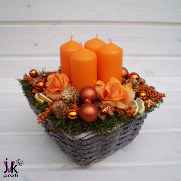 Vánoční svícen Viktorie