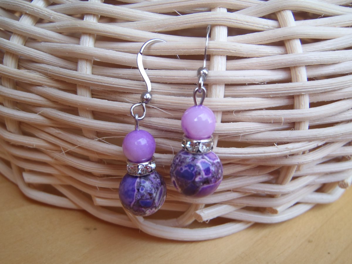 fialové mramorové, chirurgická ocel