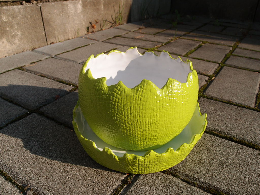 Květináč zelený-AKCE-