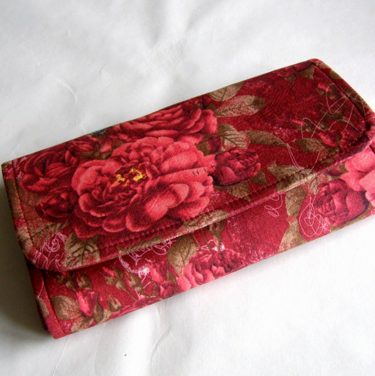 Peněženka vínově romantická 