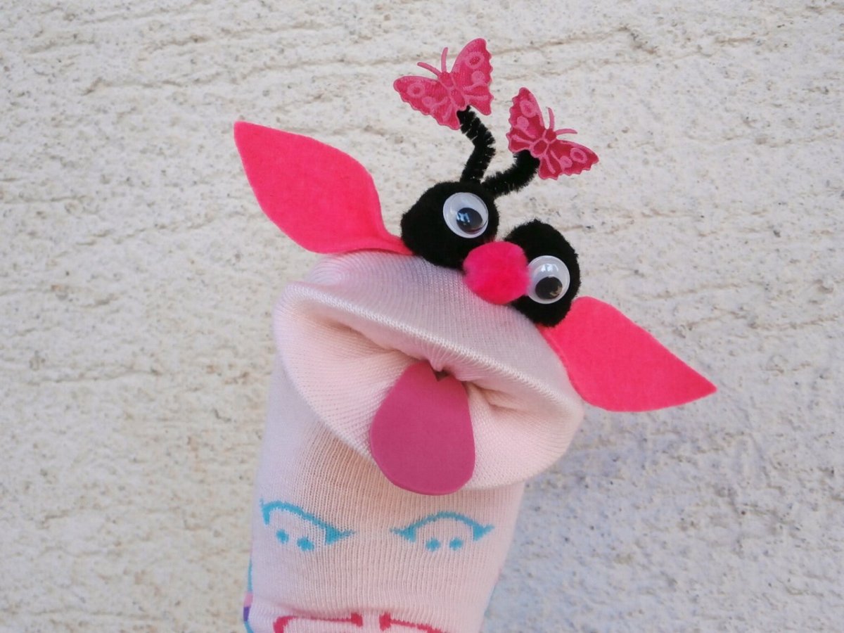 Maňásek ponožkáček.č.277