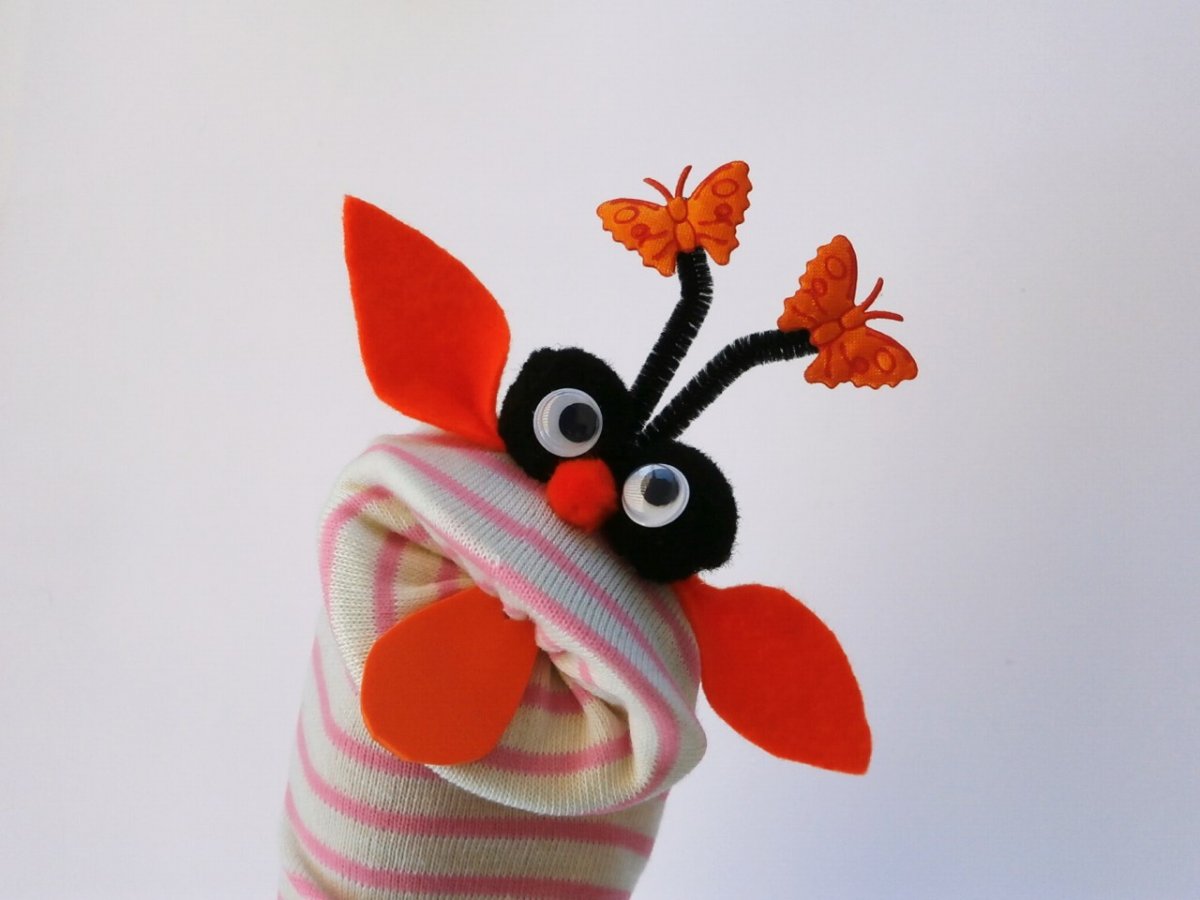 Maňásek ponožkáček.č.279