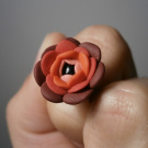 Prsten červená růže
