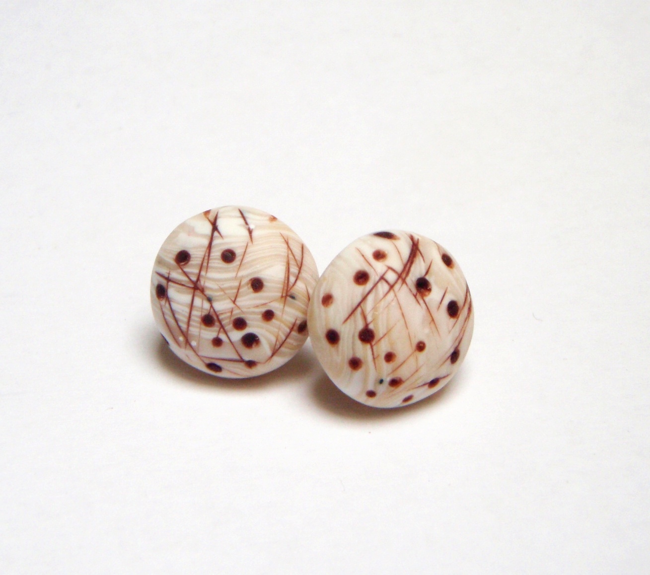 Pecky "a la slonová kost"