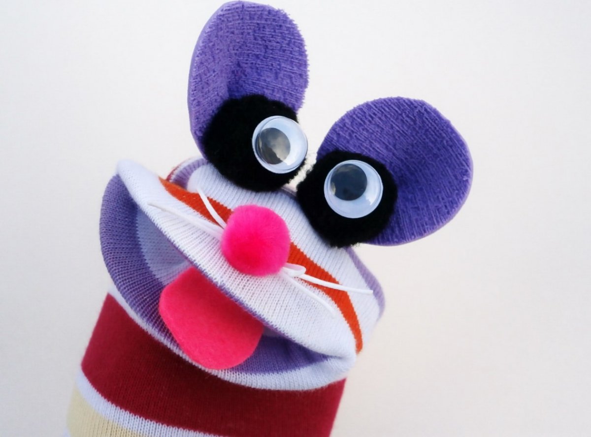 Maňásek ponožkáček.č.324