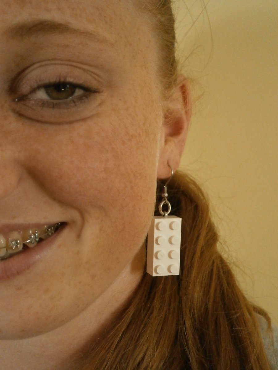 Lego do uší! Bílá