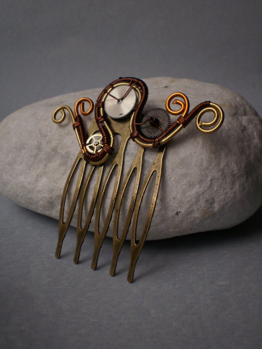 Mini hřebínek do vlasů