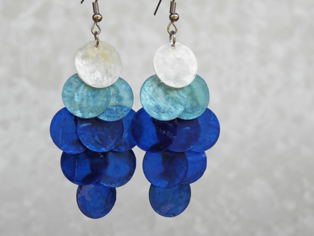 barevná paráda - perleťové penízky 