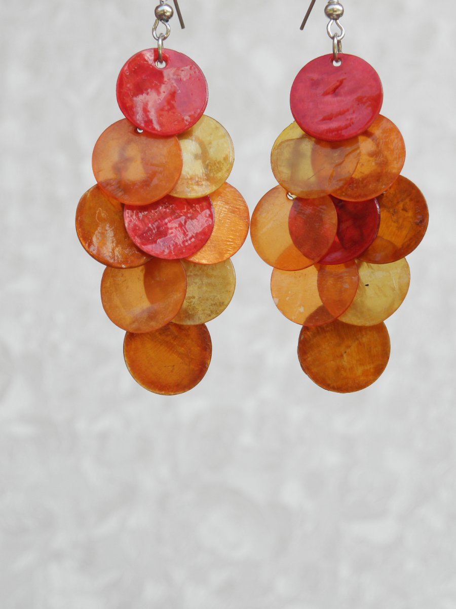 barevná paráda - perleťové penízky 