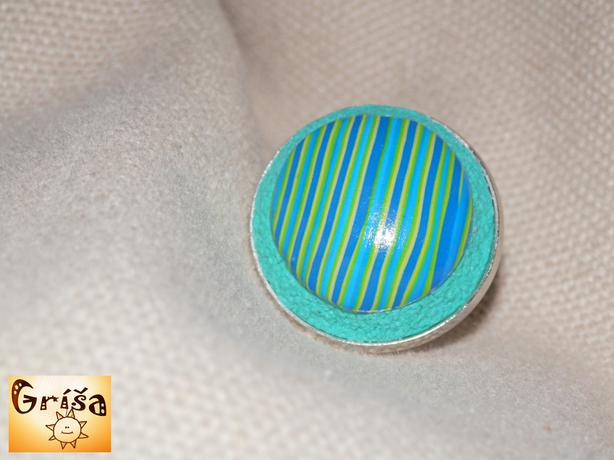 Proužkování - prstýnek