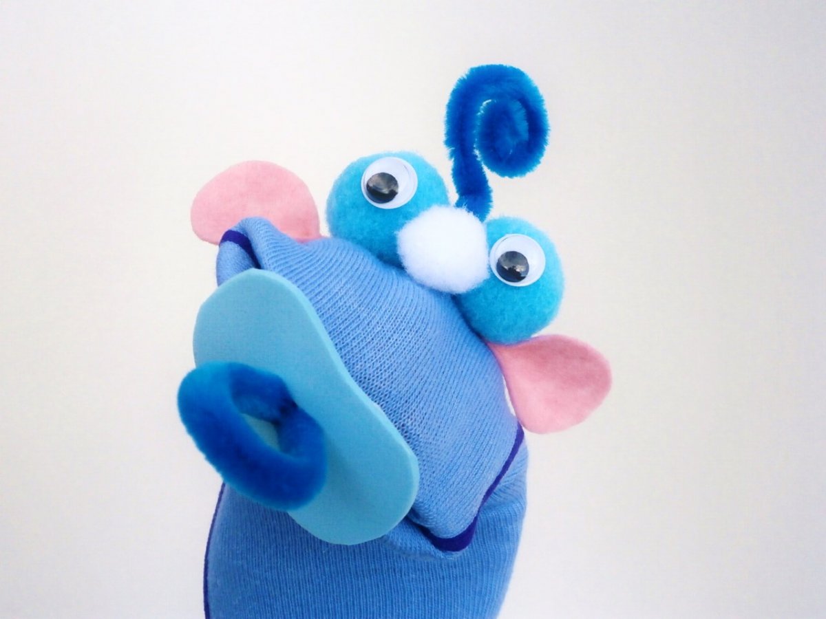 Maňásek ponožkáček.č.336