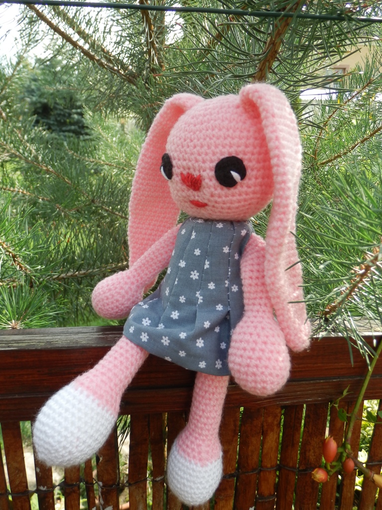 háčkovaný králík