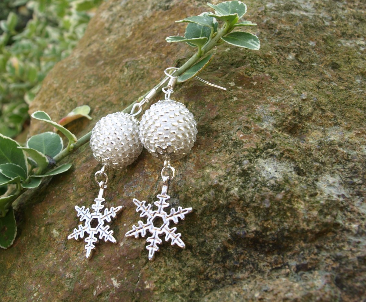 Naušnice ,, První sníh ,,